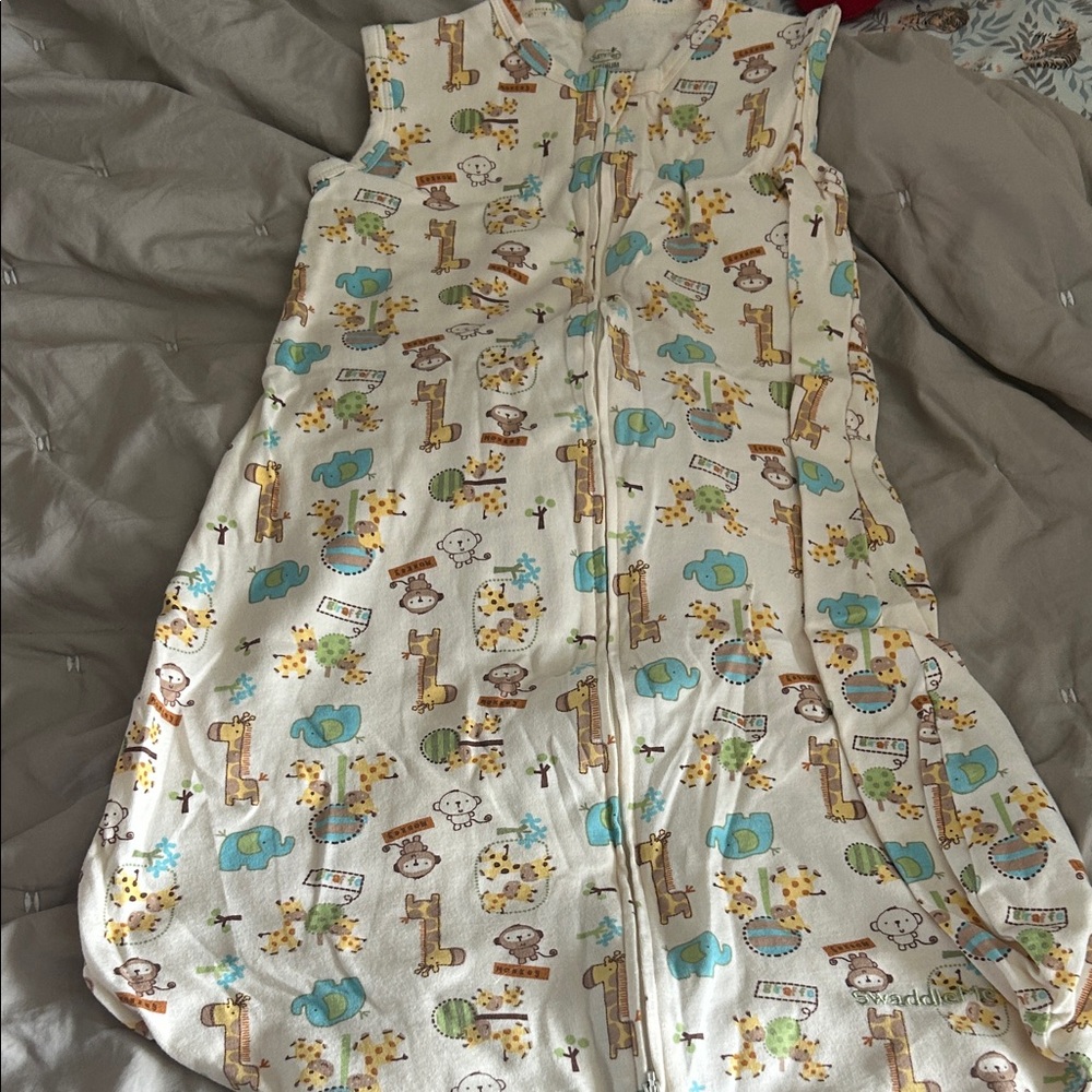 Adorable Animal Print Kids Sleep Sack - Medium